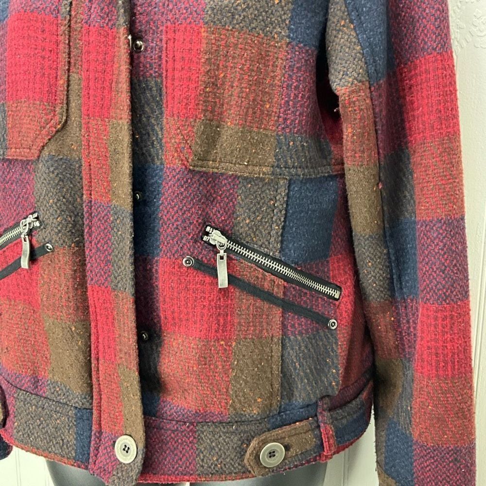 COFFEE SHOP Wool Blend Jacket - Picture 2 of 6